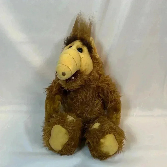 VINTAGE 80's ALF PLUSH ALIEN 18" STUFFED ANIMAL TOY TELEVISION - Picture 1 of 6